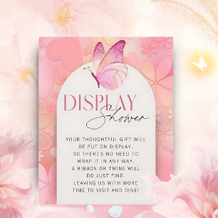 Un petit papillon est en route Display Baby shower
