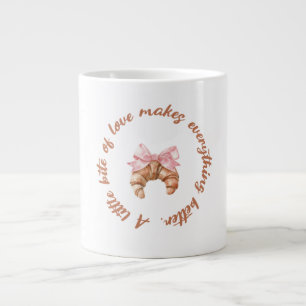 Un petit peu d'amour   Mug féminin mignon 