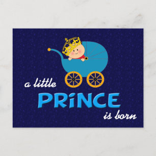 Un Petit Prince est né Carte Postale