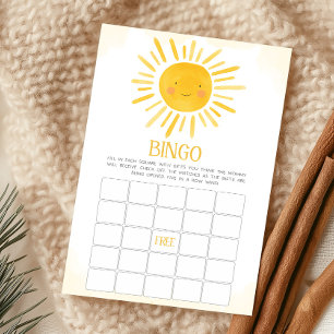 Un Petit Rayon de Soleil Jeu de Bingo Baby Shower