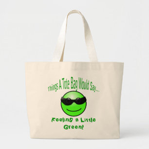 Un petit Sac fourre-tout vert