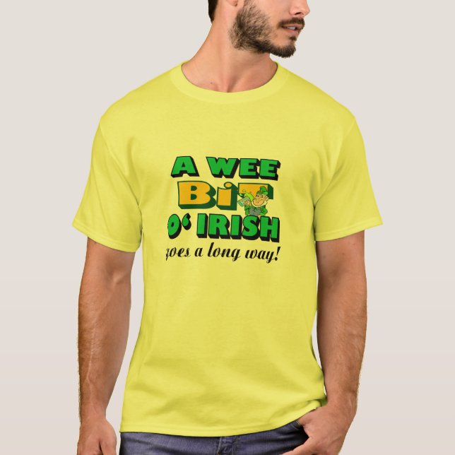 Un petit T-shirt irlandais (Devant)