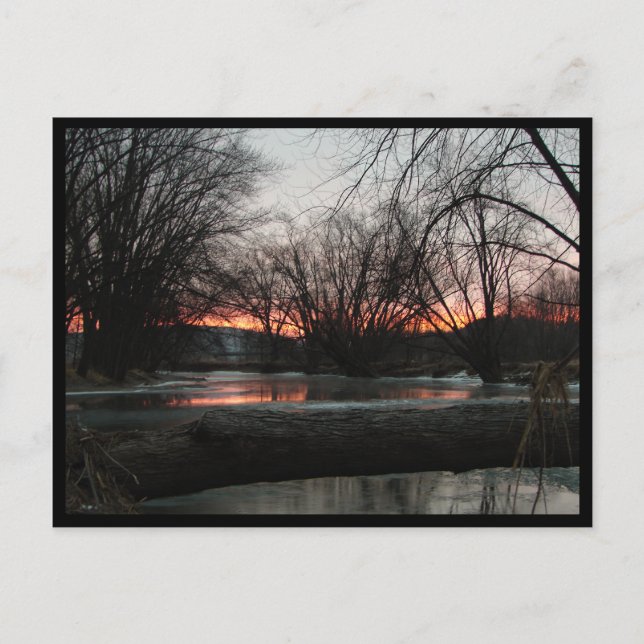 Un Peu En Février Carte Postale (Devant)