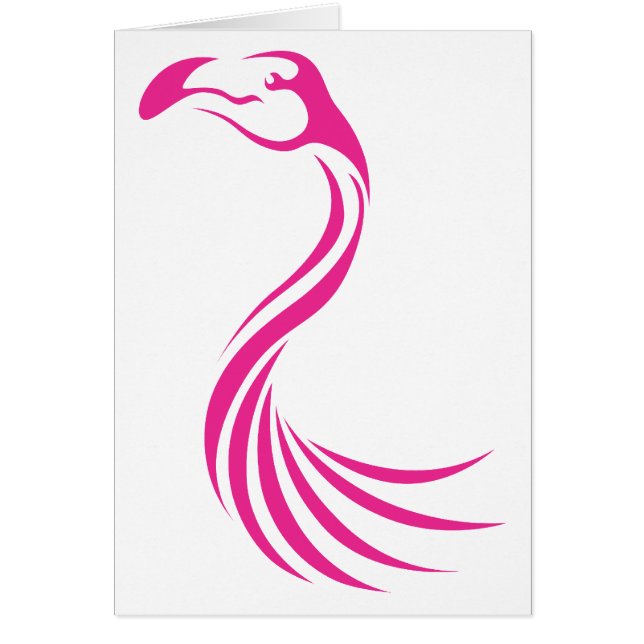 Un plus grand Flamant rose (Devant)