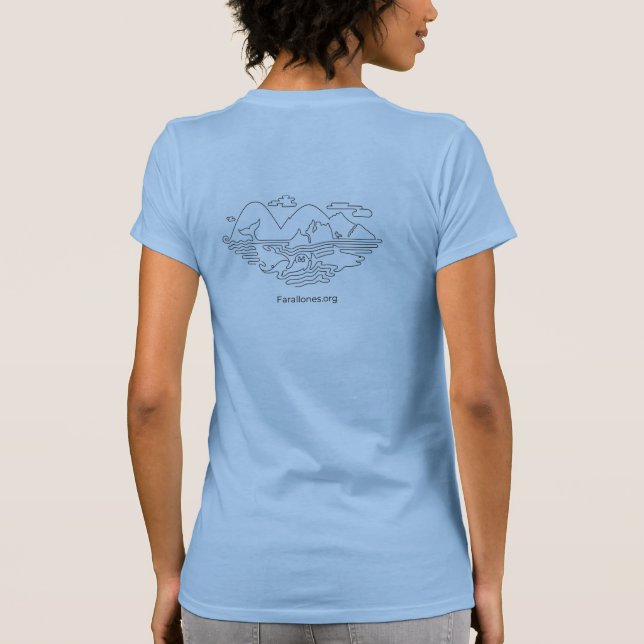 Un plus grand paysage marin 2 de T-shirt de (Dos)