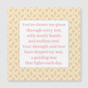 Un poème pour grand-mère