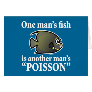 Un poisson de l'homme, Poisson d'un autre homme