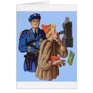 Un policier de la circulation dans les années 1930