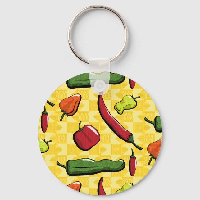 Un porte-clés Un Monde de Piments (Recto)