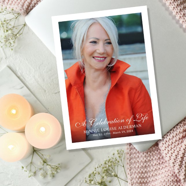 Un programme commémoratif de la fête de la vie (Créateur téléchargé)