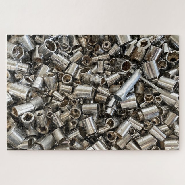 Un puzzle de 1000 pièces défiant. "Sockets" (Horizontal)