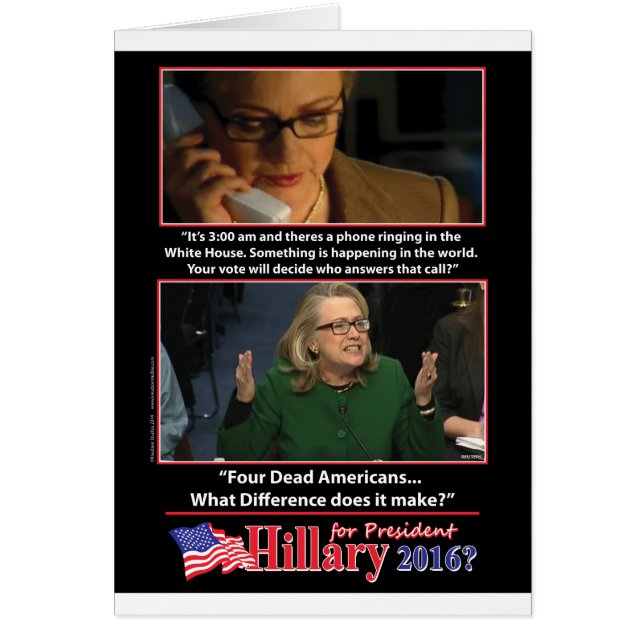 Un regard sarcastique sur Hillary pour le présiden (Devant)