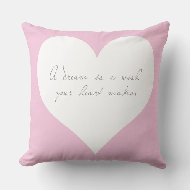 Un rêve est un coussin de souhait (Recto)