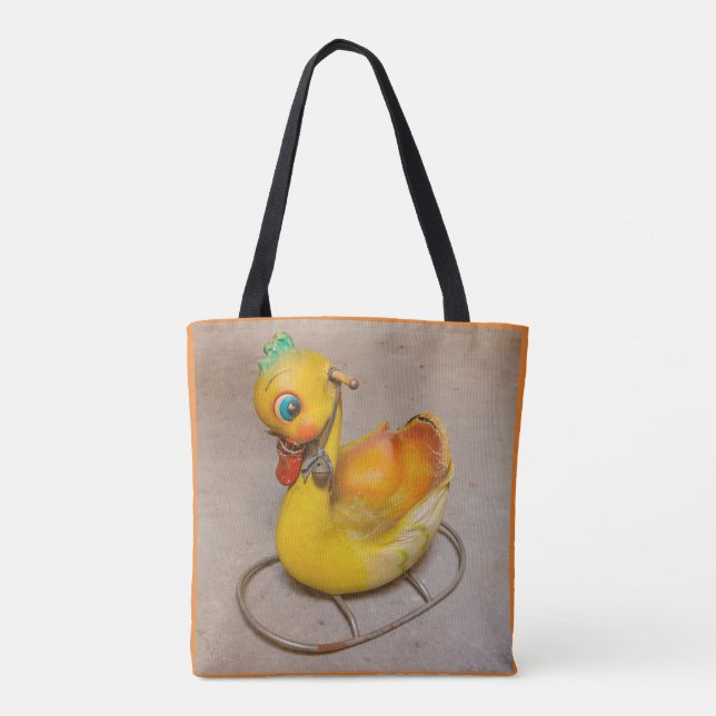 un rocking-chair antique pour enfants sur un sac f (Dos)