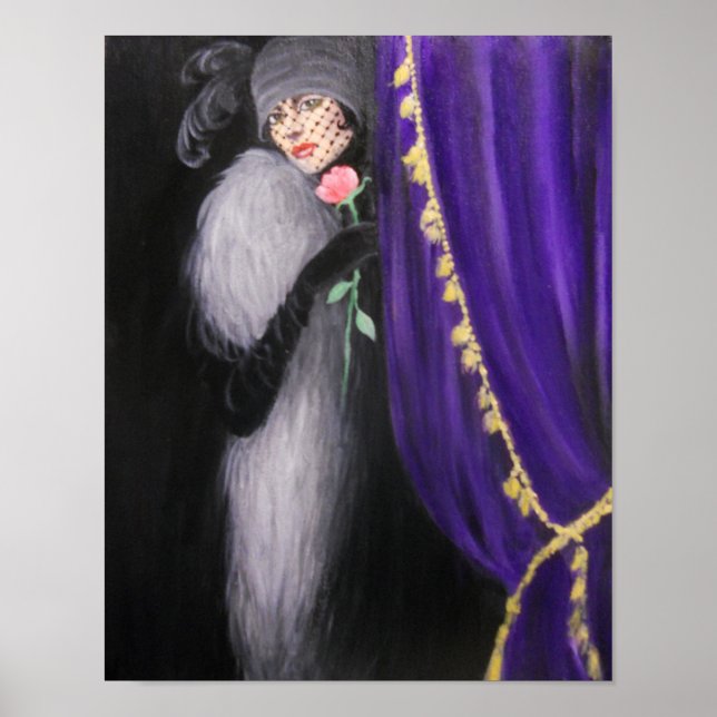 UN ROSE POUR LA DAME, POSTER (Devant)