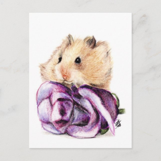 Un Rose pour les cartes postales Mama (Devant)