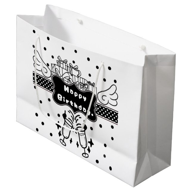 Un sac cadeau pour votre être cher. (Devant Angle)