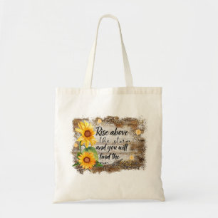 Un Sac fourre-tout avec tournesol & devis