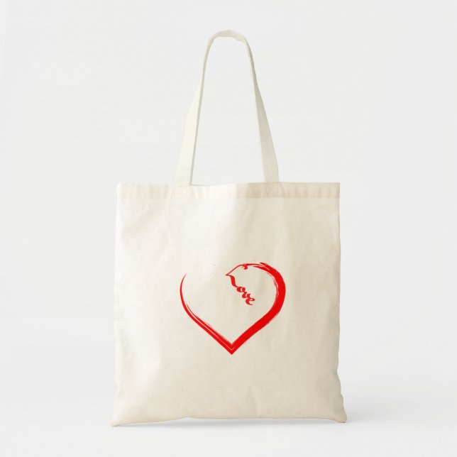 Un Sac fourre-tout Coeur (Devant)
