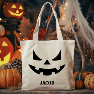 Un Sac fourre-tout d'Halloween personnalisé pour l
