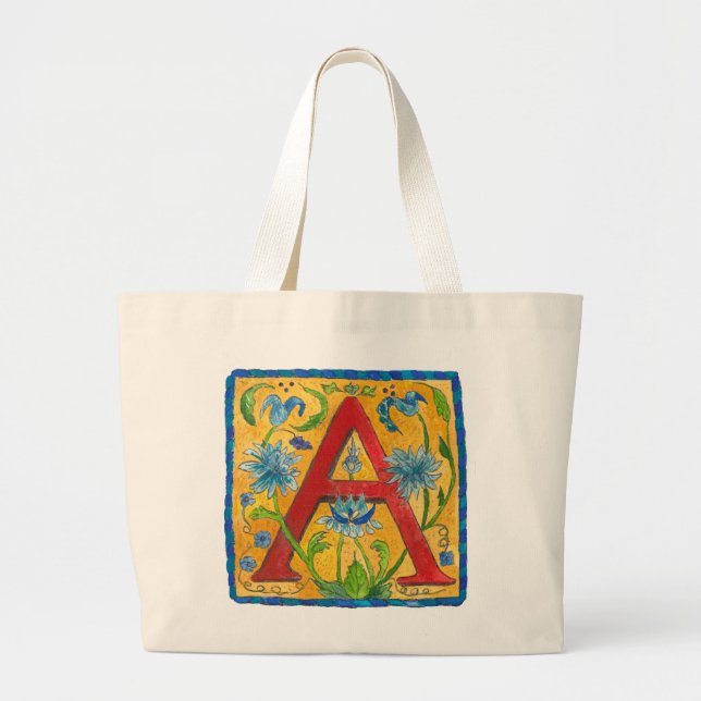 Un sac fourre-tout lettre (Devant)