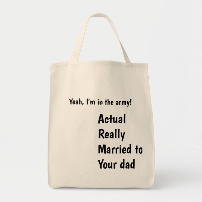 un sac pour si vous êtes dans l'armée (Devant)