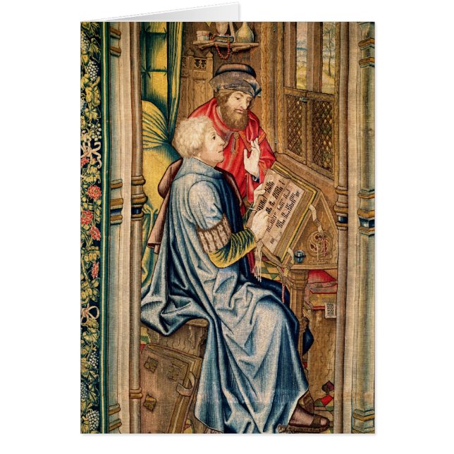 Un scribe écrivant un compte (Devant)