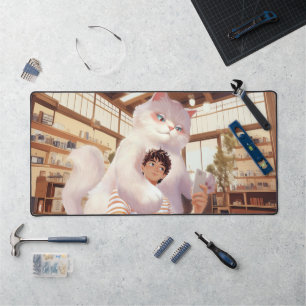 Un selfie avec le géant du fluffy