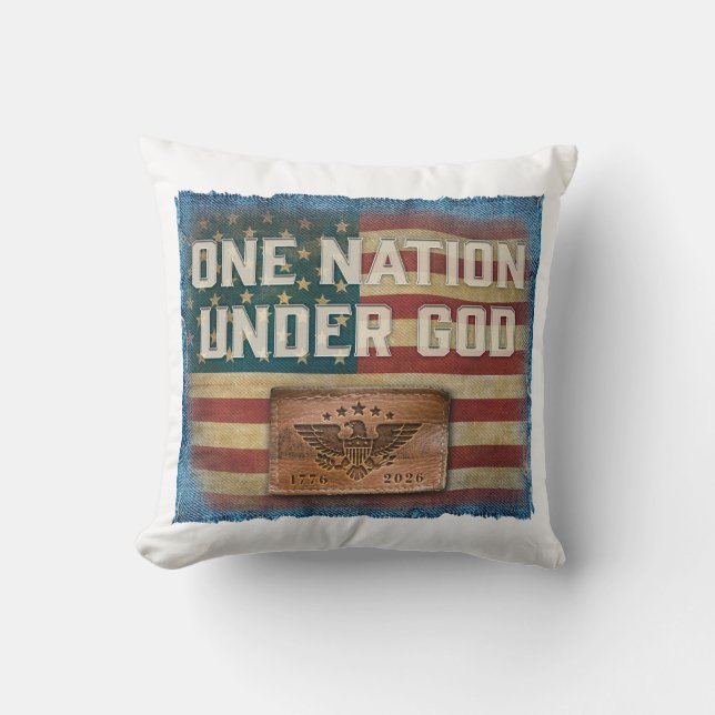 Un seul peuple - Coussin décoratif (Recto)