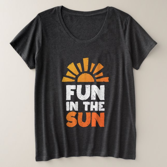 Un signe qui dit plaisir sur le soleil (Design devant)