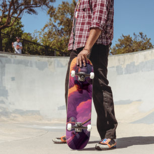 Un singe en skateboard