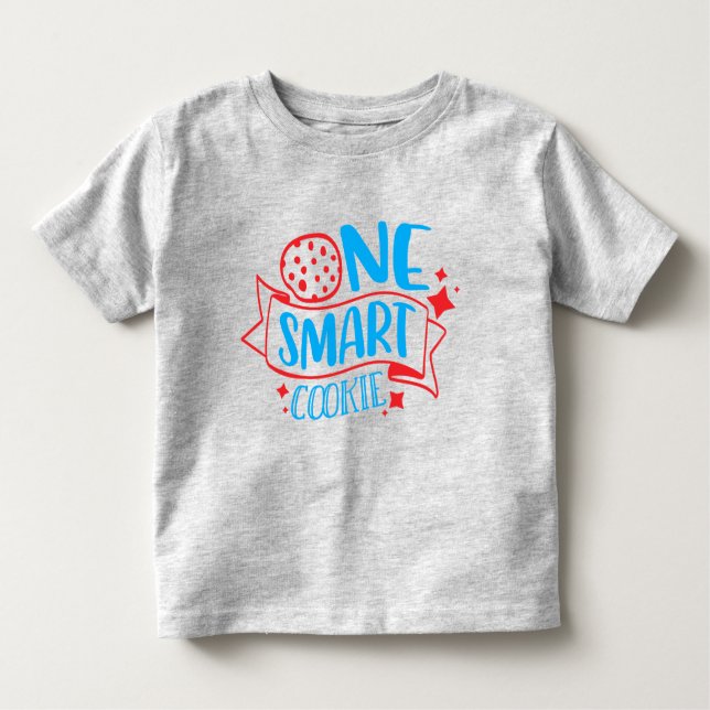 Un Smart Cookie Taster Funny Toddler T-shirt (Devant)