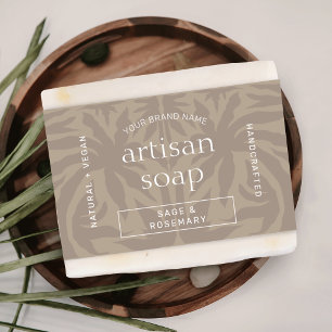 Un Soap Bar Neutre Et Beige Moderne Enveloppé Auto