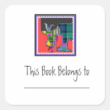 Un Sticker De Plaque Animale Différent