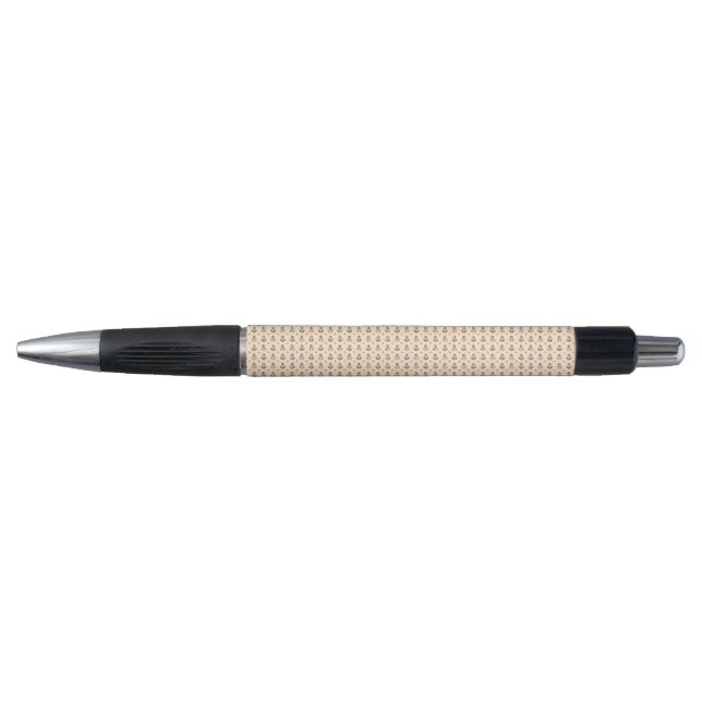 Un stylo moderne avec une pointe et un clip en mét (Devant)