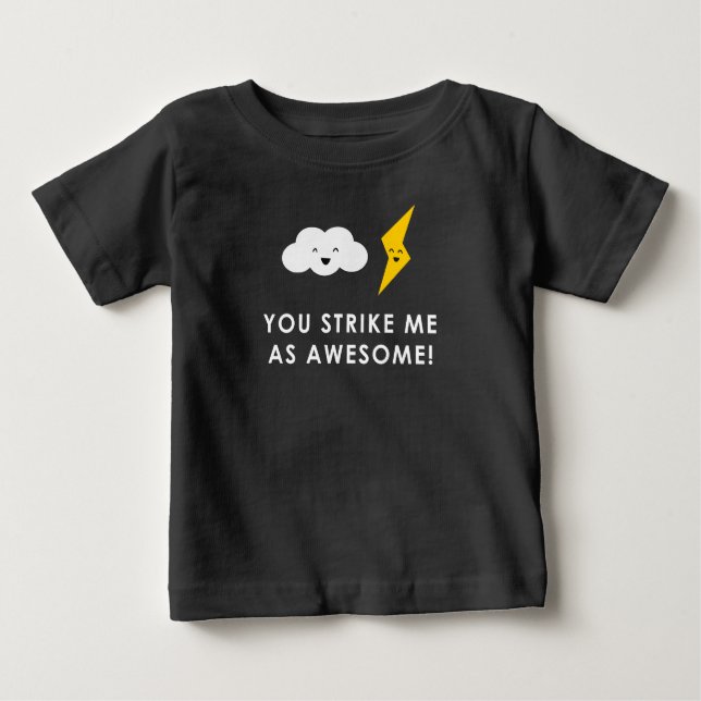 Un superbe T-shirt Lightning (Devant)