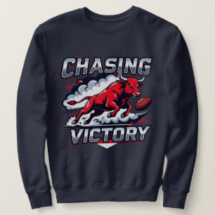 Un Sweatshirt américain à la recherche d'une victo
