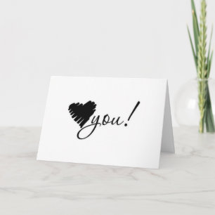 UN SYMBOLE DE "MON AMOUR" POUR VOUS CARTE D'AMOUR