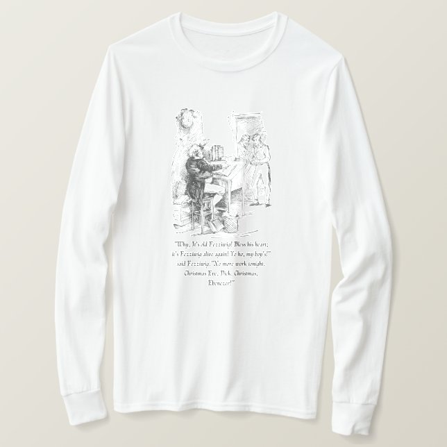 Un T-Shirt A Christmas Carol (Design devant)