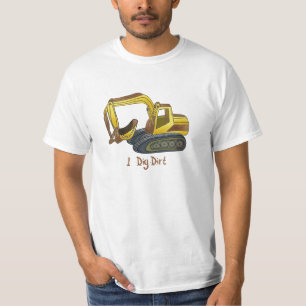 Un t-shirt A Power Shovel Dig Dirt