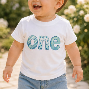 Un T-Shirt Bébé pour le 1er Anniversaire avec un M