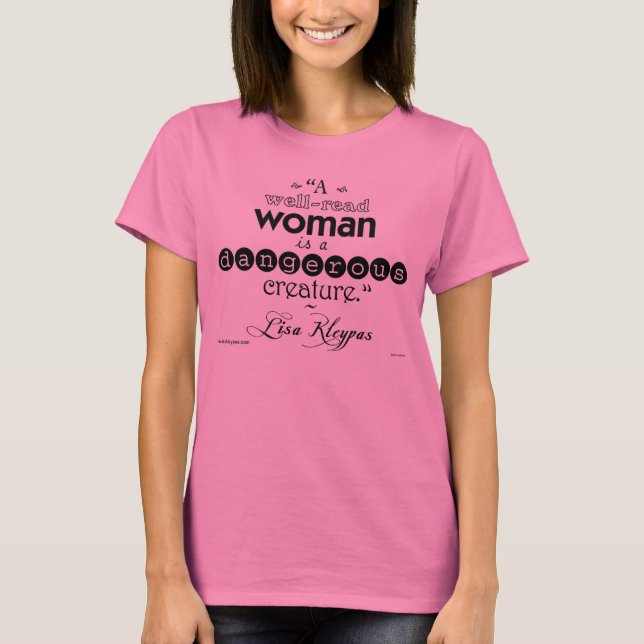 Un T-shirt cultivé de femme (Devant)