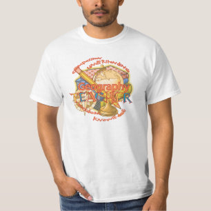 Un T-Shirt de devise de professeur de géographie
