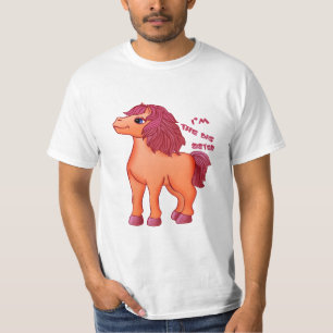 Un T-shirt de grande soeur Pony