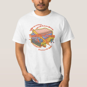 Un t-shirt de la devise de l'enseignant de douzièm