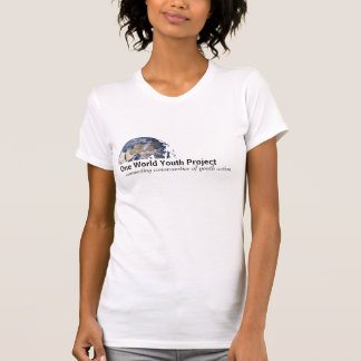 Un T-shirt de projet de la jeunesse du monde