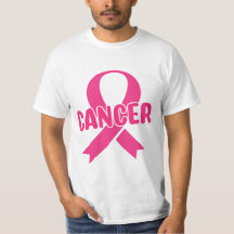 Un T-shirt de sensibilisation au cancer du ruban r