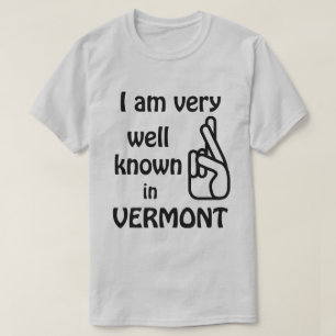 Un T-shirt du Vermont bien connu