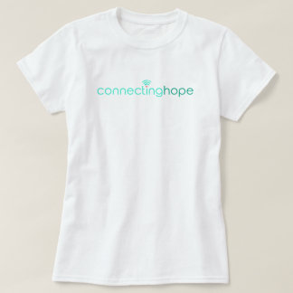 Un T-shirt féminin avec logo pour l'espoir