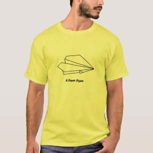 Un T-shirt plat de papier